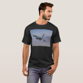 Flugzeug Verkehr T-Shirt (Vorne ganz)