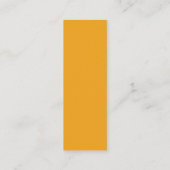 Flugzeug, Versuchskarte Mini Visitenkarte (Rückseite)