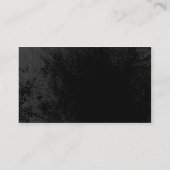 Flugzeug-Visitenkarte Visitenkarte (Rückseite)