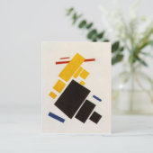 Flugzeug von Kazimir Malevich Postkarte (Stehend Vorderseite)