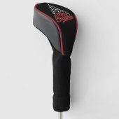 Flugzeug-Weihnachtsbaum-Pilot Golf Headcover (angewinkelt)