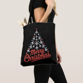 Flugzeug-Weihnachtsbaum-Pilot Tasche (Von Nahem)