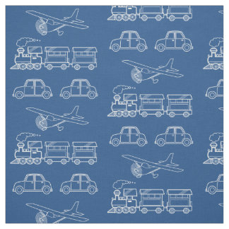 Flugzeug, Zug und Auto entwerfen ~ editable Stoff
