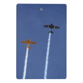 Flugzeug-Zwischenablage Mini Klemmbrett (Rückseite)