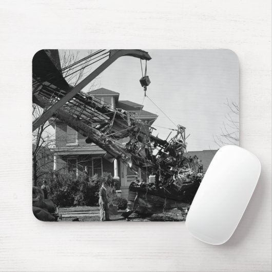 Flugzeugabsturz: 1938 mousepad (Mit Mouse)