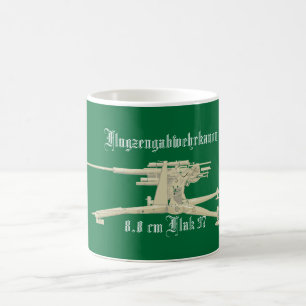 Flugzeugabwehrkanon-Flak 88 Kaffeetasse
