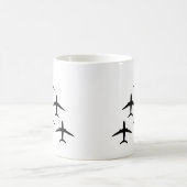 Flugzeugarmada Kaffeetasse (Mittel)