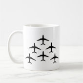 Flugzeugarmada Kaffeetasse (Links)