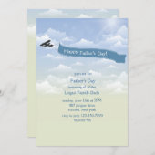 Flugzeugbanner-Einladung Einladung (Vorne/Hinten)