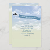 Flugzeugbanner-Einladung Einladung (Vorne/Hinten)