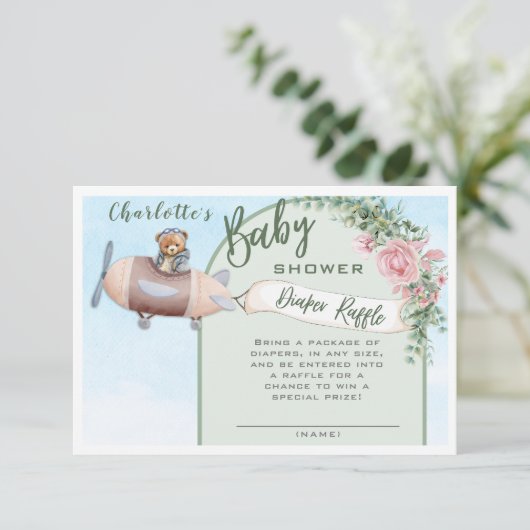 Flugzeugbärentrainer-Windschutzscheibe Begleitkarte (Stehend Vorderseite)