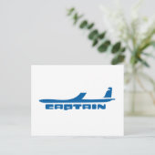 Flugzeugbauart Postkarte (Stehend Vorderseite)