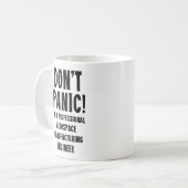 Flugzeugbauingenieur Kaffeetasse (Vorderseite Links)