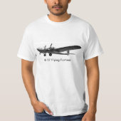 Flugzeugbild für den T - Shirt von Männern (Vorderseite)