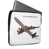 Flugzeugbild für Neopren-Laptop-Sieb Laptopschutzhülle (Vorne Rechts)