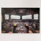 Flugzeugcockpit Puzzle (Horizontal)