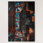 Flugzeugcockpit Puzzle (Vertikal)