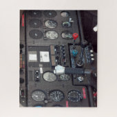 Flugzeugcockpit Puzzle (Vertikal)