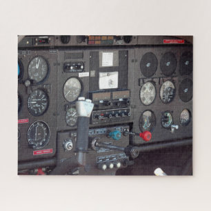Flugzeugcockpit Puzzle