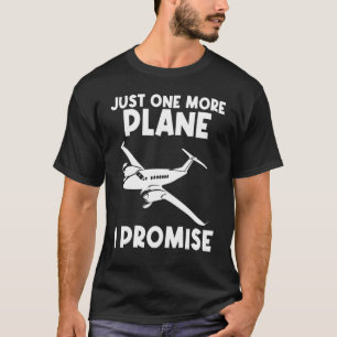 Flugzeugdesigns für Männer Frauen Cooles Flugzeug T-Shirt