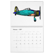 Flugzeuge, 201_ kalender (Feb 2027)