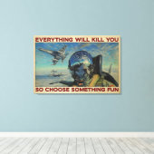 Flugzeuge: Alles wird dir die Leinwand umbringen (Insitu (Holzboden))