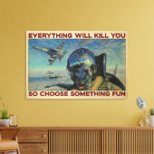 Flugzeuge: Alles wird dir die Leinwand umbringen (Insitu (Wohnzimmer))