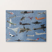 FLUGZEUGE AUF EINEM BLAUEN HIMMEL CAROLINAS PUZZLE (Horizontal)