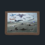 FLUGZEUGE AUF EINEM BLAUEN HIMMEL CAROLINAS TRI-FOLD GELDBEUTEL<br><div class="desc">FLUGZEUGE AUF EINEM BLAUEN HIMMEL CAROLINAS</div>