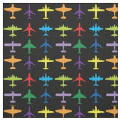 Flugzeuge, benutzerdefinierter Hintergrund und Fli Stoff (Muster)