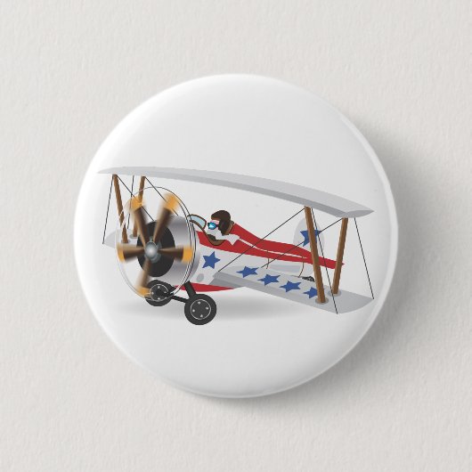 Flugzeuge Button (Vorderseite)