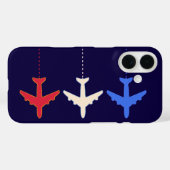 Flugzeuge Case-Mate iPhone Hülle (Rückseite (Horizontal))