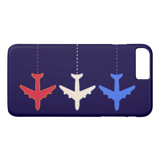 Flugzeuge Case-Mate iPhone Hülle (Rückseite (Horizontal))