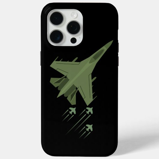 Flugzeuge Case-Mate iPhone Hülle (Rückseite)