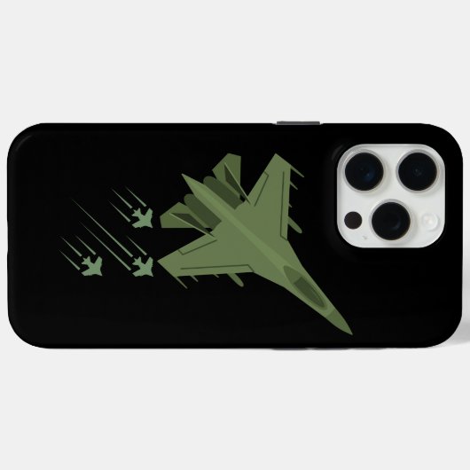 Flugzeuge Case-Mate iPhone Hülle (Rückseite (Horizontal))