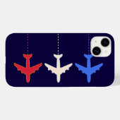 Flugzeuge Case-Mate iPhone Hülle (Rückseite (Horizontal))
