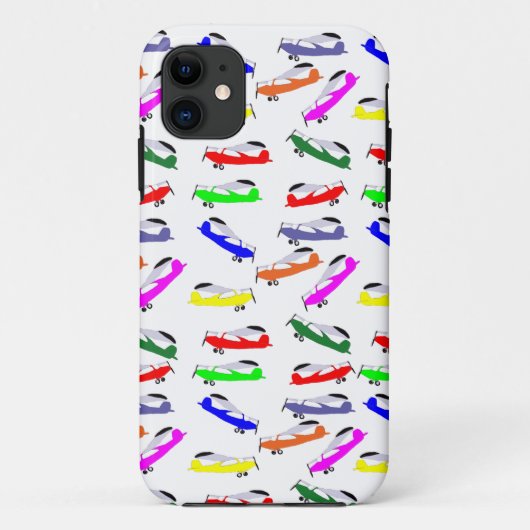 Flugzeuge Case-Mate iPhone Hülle (Rückseite)