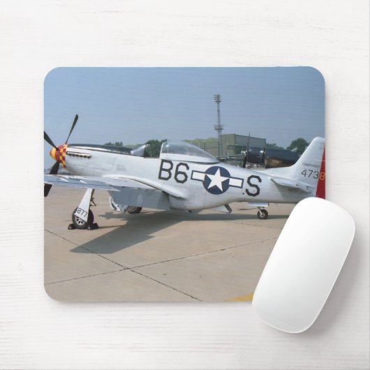 Flugzeuge des Mustang-P-51D Mousepad (Mit Mouse)