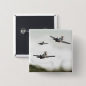 Flugzeuge des Zweiten Weltkriegs Button (Vorne & Hinten)