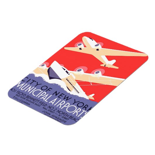 Flugzeuge, die Vintag Propeller fliegen Magnet (Linke Seite)