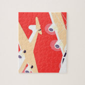 Flugzeuge, die Vintag Propeller fliegen Puzzle (Vertikal)