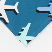 Flugzeuge Fleecedecke (Ecke)