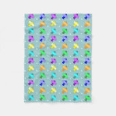 Flugzeuge Fleecedecke (Vorderseite)