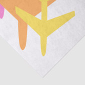 Flugzeuge Fluglotsen Spaß Seidenpapier (Detail)