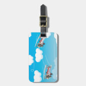 Flugzeuge Gepäckanhänger (Vorderseite vertikal)