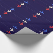 Flugzeuge Geschenkpapier (Ecke)