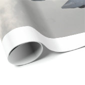 FLUGZEUGE GESCHENKPAPIER (Rolleneckpunkt)