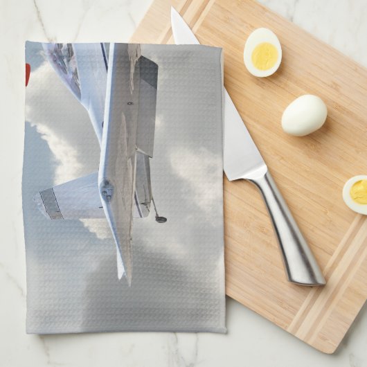 FLUGZEUGE HANDTUCH (Viertel Falte)