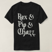 Flugzeuge heißen Rex Pip und Chazz T-Shirt (Design vorne)