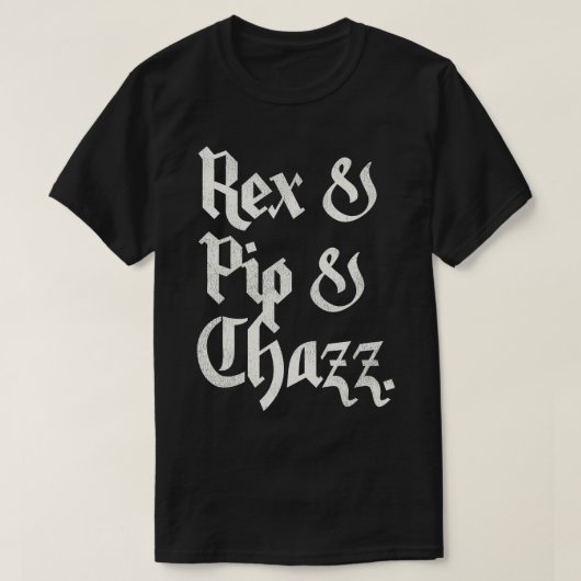 Flugzeuge heißen Rex Pip und Chazz T-Shirt (Design vorne)